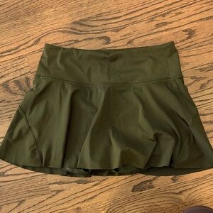 Athleta Olive Green Skirt